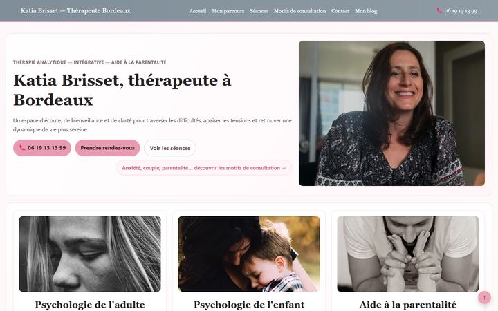Aperçu du site psychotherapiebordeaux.fr